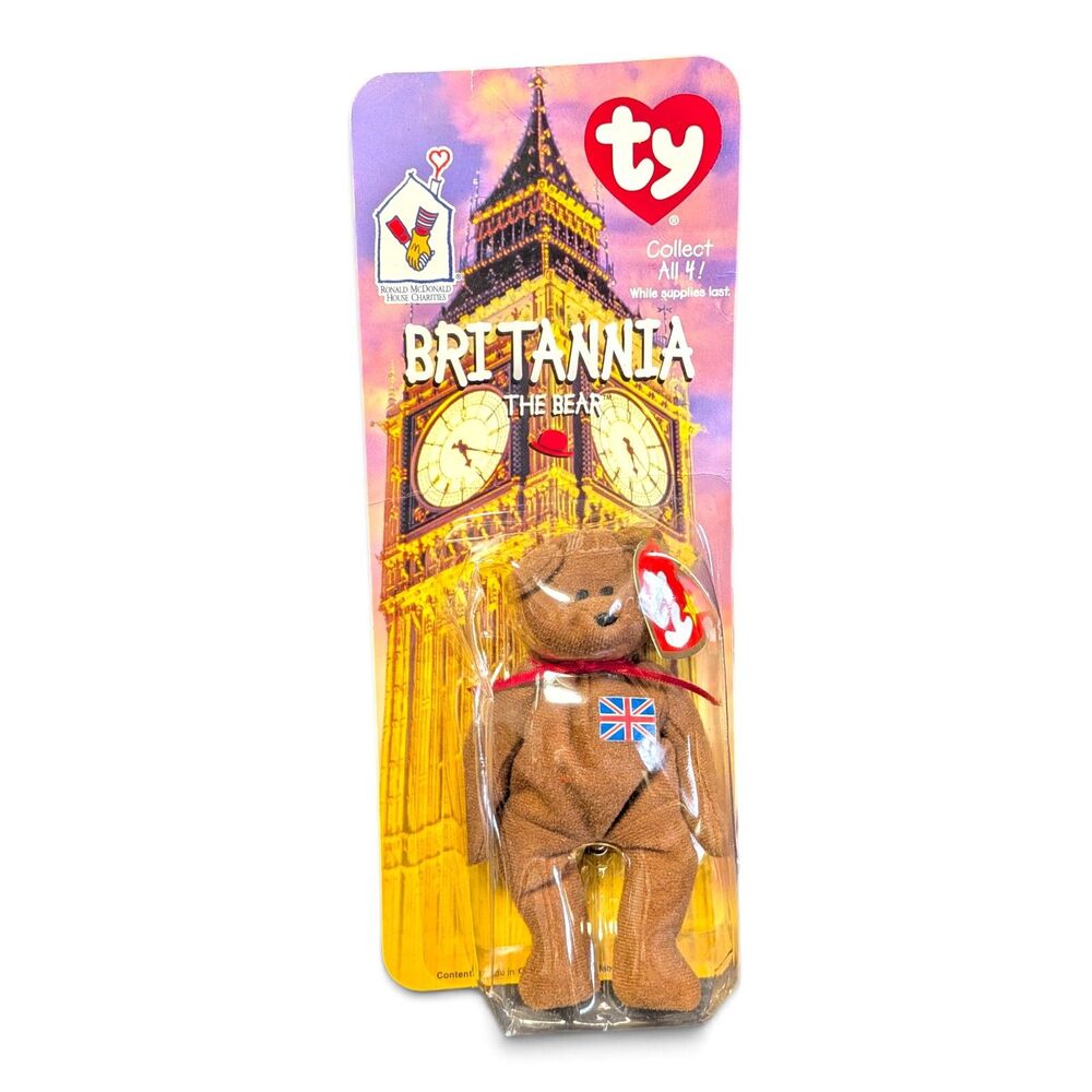 Ty McDonalds Teenie Beanie 1999 Britannia The Bear